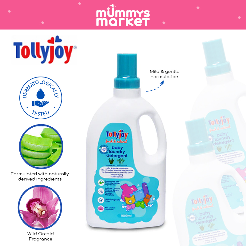 Tollyjoy Baby Liquid Detergent Fresh & Natural 1000ml